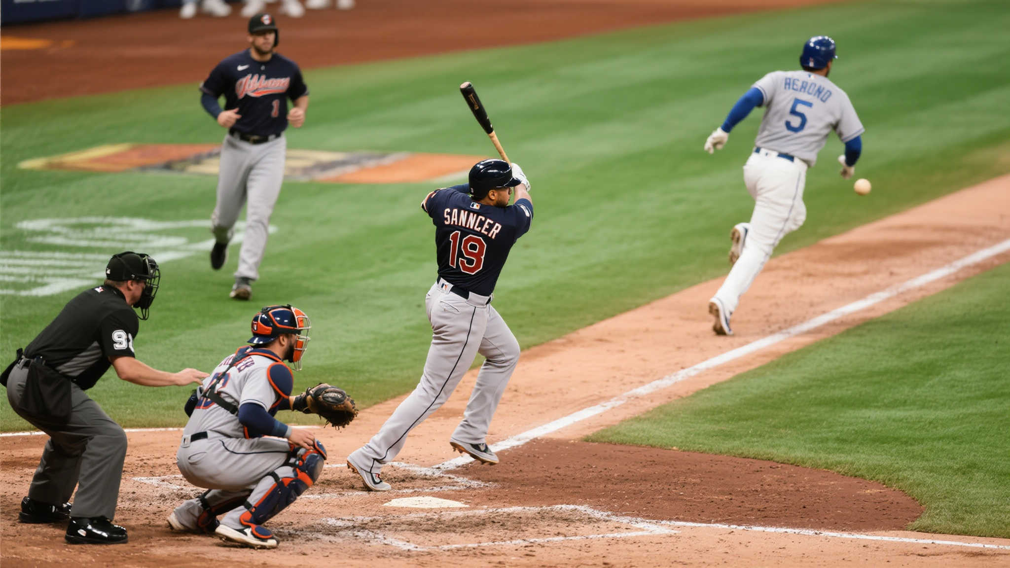 桑切斯首局开轰九局绝杀,马林鱼8:7惊天逆转小熊 桑切斯首局开轰九局绝杀,马林鱼8:7惊天逆转小熊